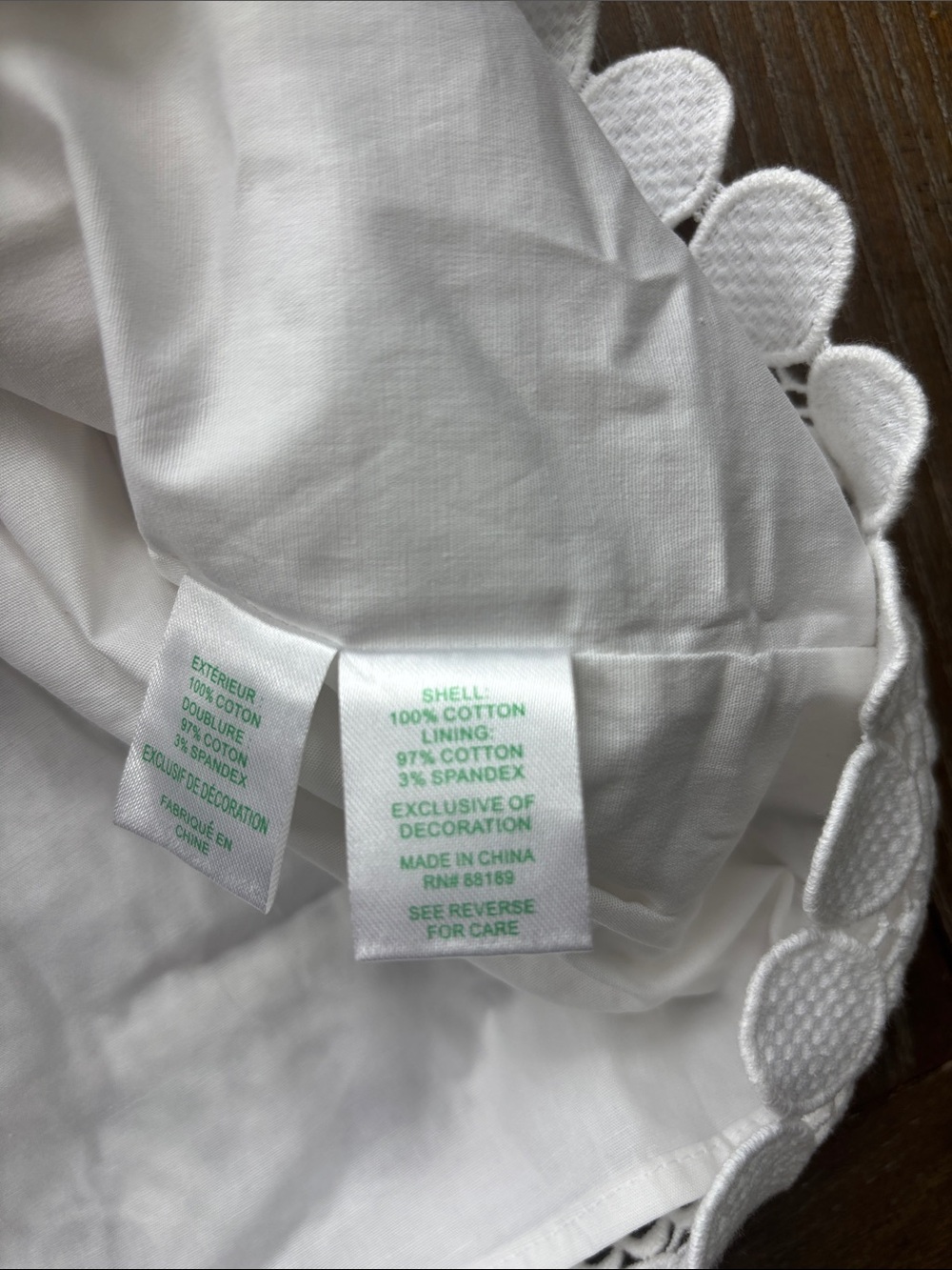 Lilly Pulitzer White Eyelet Shift Dress - Picture 3 of 3
